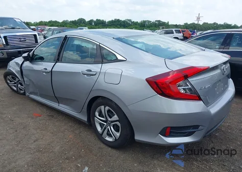2017 Honda Civic Lx из США, поврежденный, VIN 19XFC2F5XHE008268